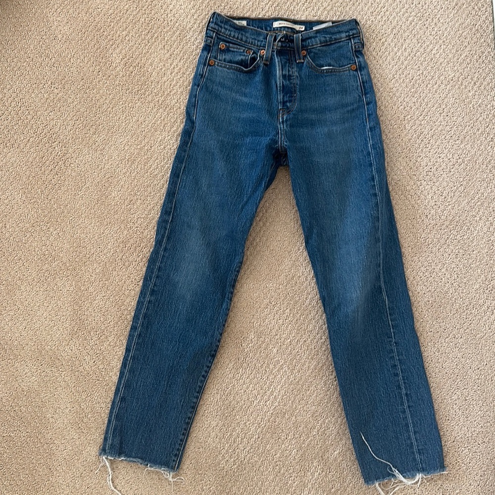 Levi’s Wedgie Straight Jean - Size 24